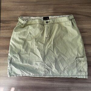 Horny Toad Olive Green Cargo Skirt Skort